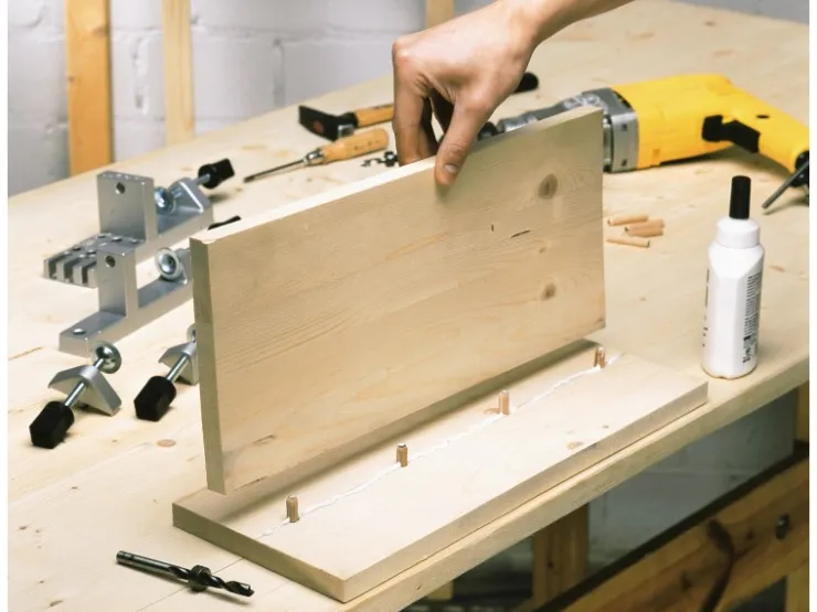 LUX-TOOLS Holzbefestigungen|Regalbau^LUX Holzdübel 10 mm 120 Stück