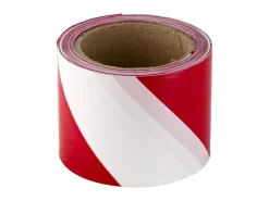 LUX-TOOLS Bauzubehör^Warnband Rot - Weiß 500 m
