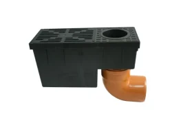Abläufe|Bedachungen* Marley Regensinkkasten RSK 2000 Schwarz