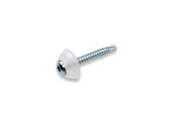 Bedachungen*MK PC DIAMONDS Verzinkte Schrauben M5 x 40 mm Für Metall Mit er Dichtscheibe 50 Stück Transparent