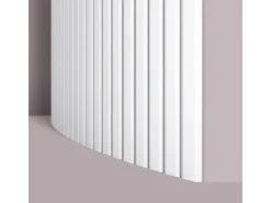 Akustikpaneele|Zubehör Für Paneele* NOEL & MARQUET NMC CANELÉ L FLEX ARSTYL Flexibles Wandpaneel Akustikpaneel 2 m 200 cm x 1,45 cm x 30 cm Weiß