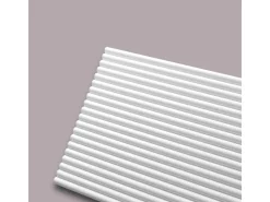 Akustikpaneele|Zubehör Für Paneele* NOEL & MARQUET NMC CANELÉ S ARSTYL 3D Wandpaneel Stuckleiste Zierelement 2 m 200 cm x 1,45 cm x 30 cm Weiß