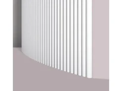Akustikpaneele|Zubehör Für Paneele^NOEL & MARQUET NMC CANELÉ S FLEX ARSTYL Flexibles Wandpaneel Akustikpaneel 2 m 200 cm x 1,45 cm x 30 cm Weiß