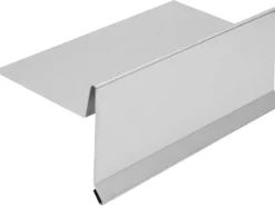 Sarei Abläufe|Bedachungen^Ortblech ohne Wasserfalz Alu Natur Zuschnitt 250 mm x 1000 mm