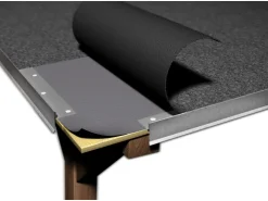 Sarei Abläufe|Bedachungen^Ortblech ohne Wasserfalz Alu Natur Zuschnitt 250 mm x 1000 mm