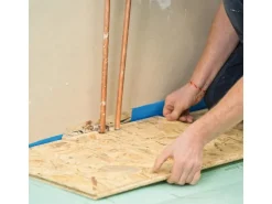 Verlegeplatten|Osb Platten^OSB-3-Verlegeplatte 15 mm mit Nut und Feder 205 cm x 62,5 cm