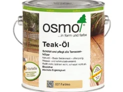 Holzfenster*Osmo Holzöl Spezial Teak für außen seidenmatt 2,5 l