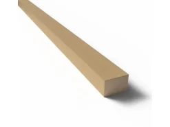 Denpanels Zubehör Für Paneele^Paneel-Abschlussleiste Eiche MDF Braun 2,7 cm x 300 cm Eiche Braun