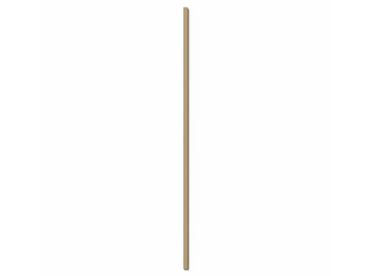 Akustikpaneele|Zubehör Für Paneele*Denpanels Paneel-Abschlussleiste Eiche MDF Braun 6,5 cm x 240 cm Eiche Braun