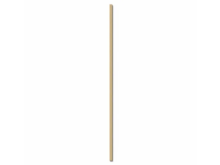 Denpanels Zubehör Für Paneele|Akustikpaneele^Paneel-Abschlussleiste Esche MDF Schwarz 6,5 cm x 300 cm