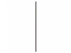 Denpanels Zubehör Für Paneele^Paneel-Abschlussleiste Geräucherte Eiche MDF Schwarz 2,7 cm x 240 cm