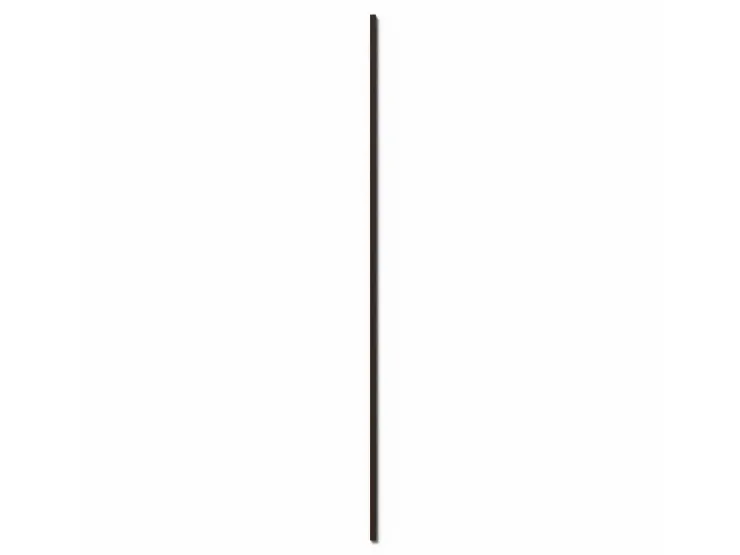 Denpanels Zubehör Für Paneele^Paneel-Abschlussleiste Geräucherte Eiche MDF Schwarz 2,7 cm x 240 cm