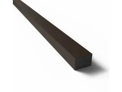 Denpanels Zubehör Für Paneele^Paneel-Abschlussleiste Geräucherte Eiche MDF Schwarz 2,7 cm x 240 cm