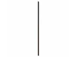 Denpanels Zubehör Für Paneele|Akustikpaneele^Paneel-Abschlussleiste Geräucherte Eiche MDF Schwarz 6,5 cm x 300 cm