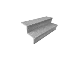 Außentreppen^Pedras Salgadas Aussentreppenbelag 100cm Geflammt bis 185mm Steigung PS100LK180