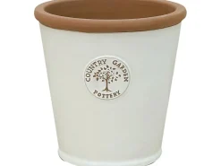 Drainage^Pflanztopf Country Garden Pottery Keramik 38 cm x 38 cm x 35 cm Creme