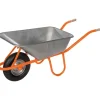 pro-bau-tec Bauzubehör|Baugeräte^Profi-Bauschubkarre 120 l mit Unterzug