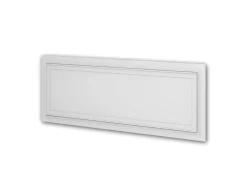 Akustikpaneele^PROFHOME 159819 3D Wandpaneel Wandvertäfelung Akustikpaneel 0,75 m2 150 cm x 2 cm x 50 cm Weiß