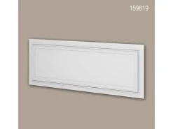 Akustikpaneele^PROFHOME 159819 3D Wandpaneel Wandvertäfelung Akustikpaneel 0,75 m2 150 cm x 2 cm x 50 cm Weiß