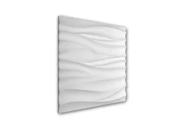 Akustikpaneele|Zubehör Für Paneele^PROFHOME 159001 3D Wandpaneel Wandvertäfelung Akustikpaneel 0,36 m2 60 cm x 2,2 cm x 60 cm Weiß