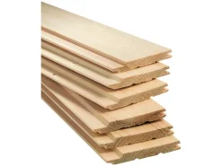 Akustikpaneele|Profilholz^Profilholz Helsinki Fichte/Tanne Nut und Feder 12,5 mm x 96 mm x 3000 mm