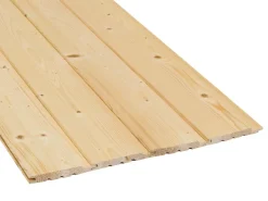 Akustikpaneele|Profilholz* Profilholz Schrägprofil Fichte/Tanne Nut und Feder 12,5 mm x 96 mm x 1800 mm