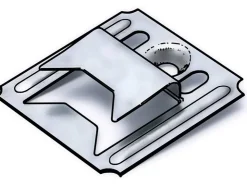 Akustikpaneele|Zubehör Für Paneele^Profilkralle 2 mm Pan. 100 Stück
