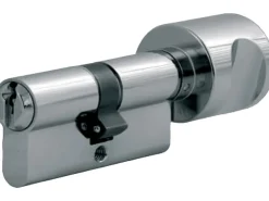 Zubehör Für Türen*Splendoor Moderno Profilzylinder mit Drehknopf 35/50