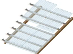 Bedachungen*Gutta PVC-Trapezplatte 0,8 mm 70/18 2000 mm x 1090 mm Transparent