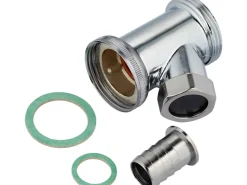 Abläufe^Rohrstück Maschinenablauf Schlauchverschraubung Ø 20 mm