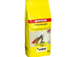 Ausgleichsmassen*Saint-Gobain Weber Elektrikergips Weiß 5 kg