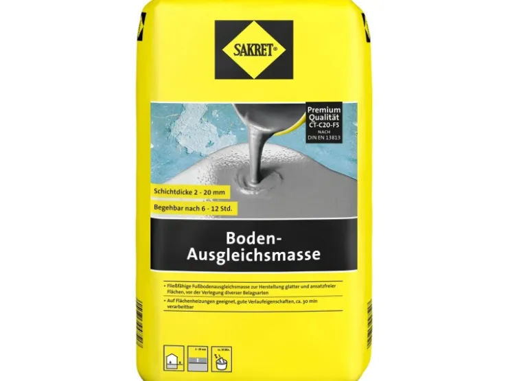 Mörtel|Ausgleichsmassen*Sakret Boden-Ausgleichsmasse 20 kg