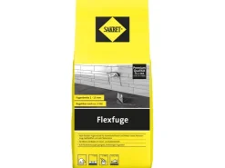 Sakret Spaltplatten^Flexfuge 1 kg Silbergrau