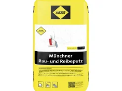 Mörtel|Putze*Sakret Münchner Rau- und Reibeputz Weiß 3 mm Körnung 25 kg