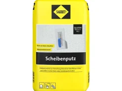 Mörtel|Putze*Sakret Scheibenputz Weiß 2 mm Körnung 25 kg