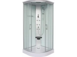 Sanotechnik Abläufe^Komplettduschkabine Rumba 215 cm x 90 cm x 90 cm