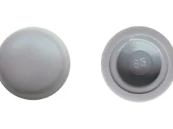 Sarei Fensterbänke^Fensterbankkappen PVC Ø 11,5 mm Grau 12 Stück