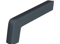 Sarei Fensterbänke^Seitenteil PVC Anthrazit 22,5 cm 2 Stück