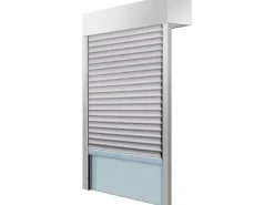 Rollladenantriebe*Schellenberg Aufsatzrolladen-Set für Fenster 120 cm x 140 cm Weiß/Grau