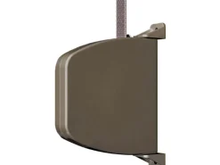Rollladenantriebe*Schellenberg Aufschraubwickler Mini mit Rollladengurt schwenkbar Braun