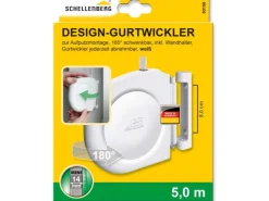 Rollladenantriebe*Schellenberg Design-Gurtwickler Mini mit Rollladengurt Weiß