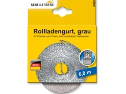 Schellenberg Rollladenantriebe^Rollladengurt Maxi 23 mm 6 m Grau
