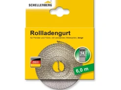 Schellenberg Rollladenantriebe^Rollladengurt Mini 14 mm 6 m Beige