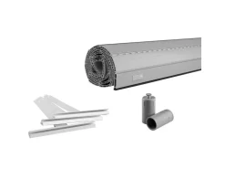 Schellenberg Rollladenantriebe^Rollladenpanzer Mini PVC 150 cm x 130 cm Grau