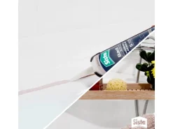 Sista Fliesenzubehör^Bad Sanitär Silikon 280 ml Kartusche Manhattan