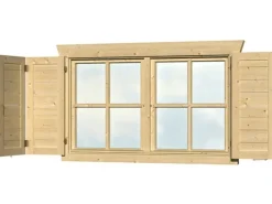 Holzfenster*Skan Holz Fensterläden für Doppelfenster für 28-DF-01 und 45-DF-03