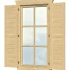 Holzfenster*Skan Holz Fensterläden für Einzelfenster für 28-EFR(L)-02 und 45-EFR(L)-04