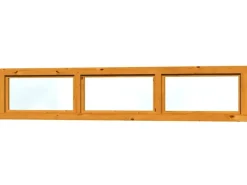 Holzfenster*Skan Holz Oberlicht 147 x 30 cm Eiche Hell