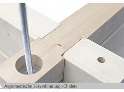 Holzfenster*Skan Holz -Gartenhaus Toronto 4 mit Dachschalung B x T 420 cm x 660 cm