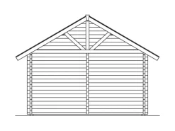 Holzfenster*Skan Holz -Gartenhaus Toronto 4 mit Dachschalung B x T 420 cm x 660 cm